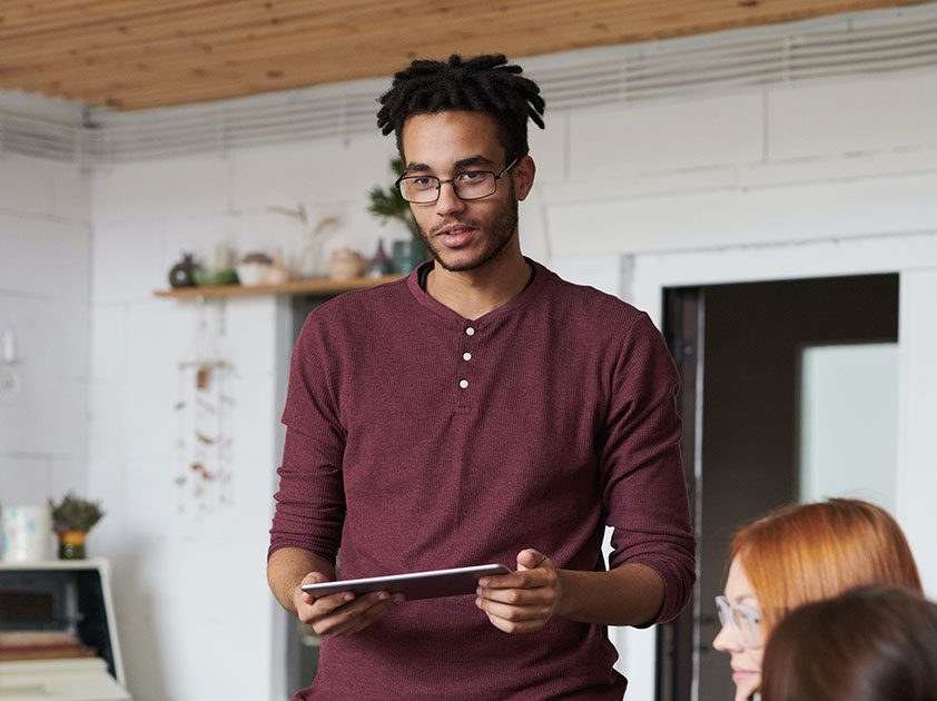 Man Giving Presentation